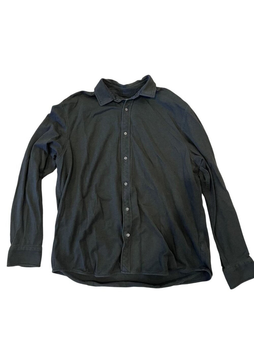UNTUCKit Pique Polo Long Sleeve Dark Green Men's XX Large